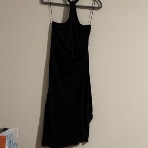 Armani Collezioni Black Backless Dress